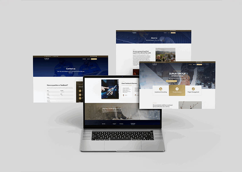 Surur Group Web Sitesi